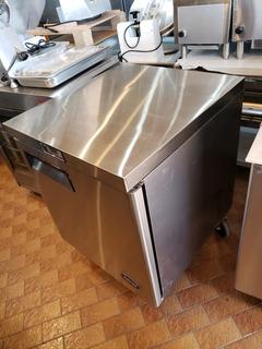 Model MGF8405CAH1 698mm X 762mm X 929mm Single Door Undercounter Freezer *UNUSED* *Note: Item Cannot Be Removed Until March 22nd*