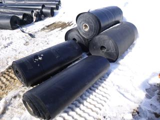 (5) Rolls of Pond Liner, +/-53 In wide (North Fence)