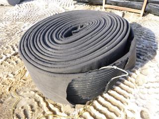 (1) Wrapped Drainage Tubing  (North Fence)