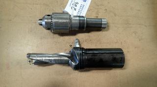 Big J33-6 0-1/2in Drive Chuck C/w 4in X 1 1/2in Interchangeable Head Drill Insert And (1) 2in Adapter