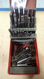 Qty Of Assorted Shank Drill Bits
