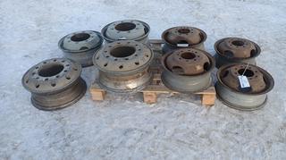 Qty Of Assorted Rims *Note: Item Located At 6802 39ST LEDUC, For More Information Call Eugene @780-566-1831*