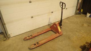 Heli Pallet Jack *Note: Hand Hyd Release Requires Repairs, Item Located At 6802 39ST LEDUC, For More Information Call Eugene @780-566-1831*