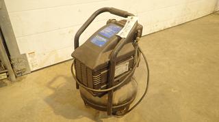 Powerfist Model ZFLD15/8260713 3.4Gal 120V Single Phase Air Compressor. SN 2011070151 *Note: Item Located At 6802 39ST LEDUC, For More Information Call Eugene @780-566-1831*