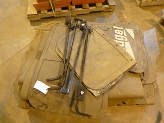 Qty Of Assorted Mud Flaps And Hangers *Note: Item Located At 6802 39ST LEDUC, For More Information Call Eugene @780-566-1831*