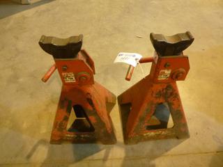 (2) Torin Big Red 12-Ton Jack Stands *Note: Item Located At 6802 39ST LEDUC, For More Information Call Eugene @780-566-1831*