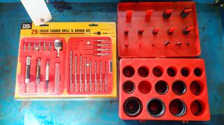 Toolshop 29-Piece Quick Change Drill And Driver Set *Unused* C/w Assortment Of O-Rings