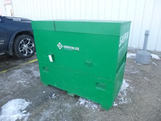 60in X 30in X 48in Greenlee Job Box  *Note: Item Located At 6802 39ST LEDUC, For More Information Call Eugene @780-566-1831*