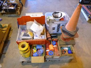 Qty Of PPE, First Aid Kits, Pylons, Flagging Tape, Respirators, P95 Filters, Laser Protective Eyewear And Hi Vis And Gloves *Note: Item Located At 6802 39ST LEDUC, For More Information Call Eugene @780-566-1831*