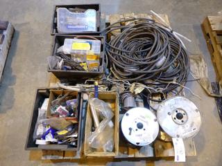 Qty Of Electrical Components, Wire, Fuses And Connectors  *Note: Item Located At 6802 39ST LEDUC, For More Information Call Eugene @780-566-1831*