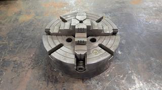 Bison Model 4304-10 10in 4-Jaw Chuck w/ 2 1/2in Bore