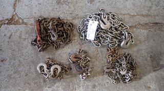 Qty Of (5) Assorted Chains