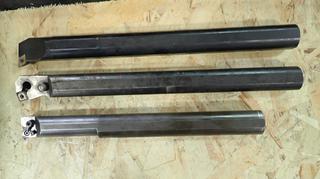 (2) 14in X 1 1/8in And (1) 12in X 1 1/8in Interchangeable Head Boring Bars