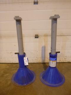 (2) OTC Model 1779B 12-Ton Jack Stands  *Note: Item Located At 6802 39ST LEDUC, For More Information Call Eugene @780-566-1831*