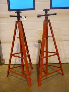 (2) Torin Big Red 2-Ton High Position Hoist Stands  *Note: Item Located At 6802 39ST LEDUC, For More Information Call Eugene @780-566-1831*