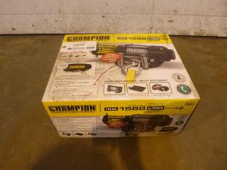 Champion Model 100243 3500lb Winch Kit *Unused* *Note: Item Located At 6802 39ST LEDUC, For More Information Call Eugene @780-566-1831*