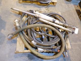 Qty Of Hydraulic Hoses And Hydraulic Cylinders *Note: Item Located At 6802 39ST LEDUC, For More Information Call Eugene @780-566-1831*