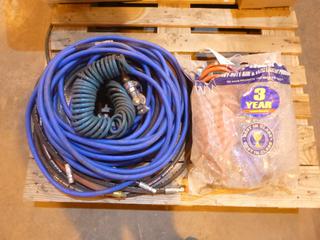 Qty Of Air Hoses With And Without Glad Hands *Note: Item Located At 6802 39ST LEDUC, For More Information Call Eugene @780-566-1831*