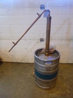 Custom Made Distillation Apparatus *Note: Item Located At 6802 39ST LEDUC, For More Information Call Eugene @780-566-1831*