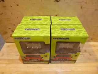 Qty Of (4) Evergear 4in Flood LED Light Bars *Unused* *Note: Item Located At 6802 39ST LEDUC, For More Information Call Eugene @780-566-1831*