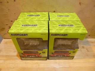 Qty Of (4) Evergear 4in Flood LED Light Bars *Unused* *Note: Item Located At 6802 39ST LEDUC, For More Information Call Eugene @780-566-1831*