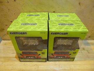 Qty Of (4) Evergear 4in Flood LED Light Bars *Unused* *Note: Item Located At 6802 39ST LEDUC, For More Information Call Eugene @780-566-1831*