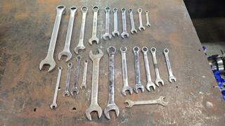 Qty Of Assorted Metric And Imperial Wrenches
