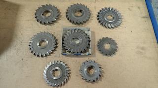 Qty Of (8) HSS Milling Blades