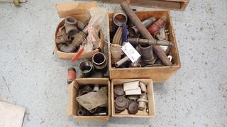 Qty Of Assorted Pipe Fittings, Valves, Elbows And Misc Supplies