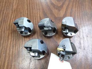 Qty Of (5) 2in Boring Bar Heads