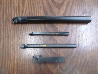 (2) TMX By Toolmex Boring Bars C/w Sandvik Cutter Bar And Kennametal Turning Tool *Unused*