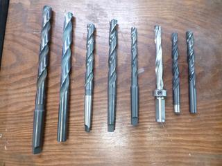 Qty Of (8) Straight Shank Drill Bits *Unused*