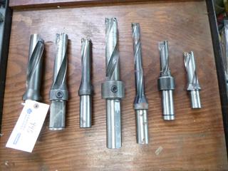 Qty Of (7) Indexable Drill Shanks