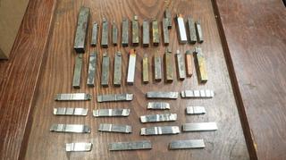 Qty Of Assorted Cutter Tools