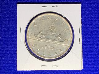 1952 Canada Silver Dollar.