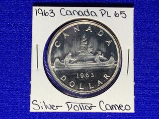 1963 Canada Silver Dollar.