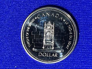 1977 Canada Proof Silver Dollar "Silver Jubilee".