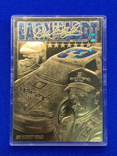 2001 Gold Collectibles Ltd. 23 Karat Gold Card "Dale Earnhardt" S/N 11779.