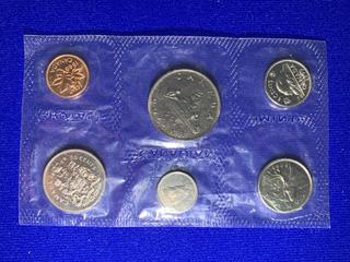 1969 Canada Uncirculated Coin Set.