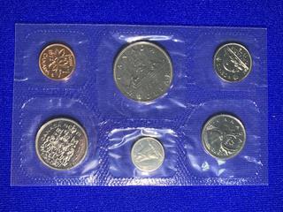 1972 Canada Uncirculated Coin Set.