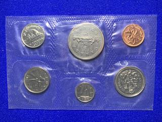 1977 Canada Uncirculated Coin Set.