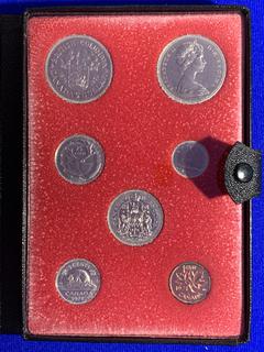 1971 Canada Proof Coin Set c/w Display Case.