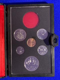 1977 Canada Proof Coin Set c/w Display Case.