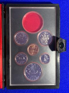 1978 Canada Proof Coin Set c/w Display Case.