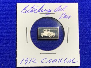 Sterling Silver Art Bar "1912 Cadillac".