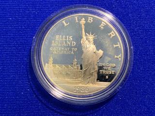 1986 USA Silver Dollar "Statue of Liberty".