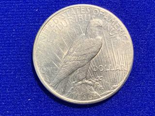 1926 USA One Dollar Silver Coin.