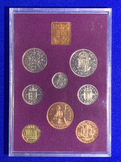 1910 UK Coinage of Great Britain Proof Coin Set.