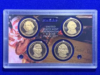 2007 USA Presidential One Dollar Proof Set.