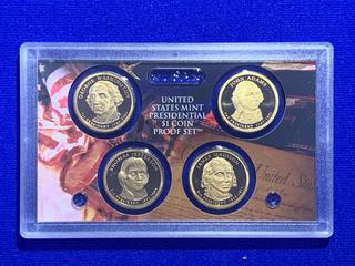 2007 USA Presidential One Dollar Proof Set.